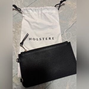 Holstere~Genuine Pebble Leather Zipper Case For Phone Case~NEW